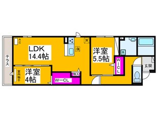 仮）トリシア東区大美野ＭＳの物件間取画像